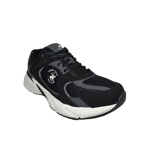 Zapatilla Beverly Hills Casual Hombre Walker Negro