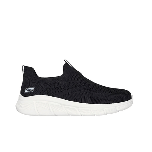 Zapatilla Skechers Casual Dama Bobs Flex Negro