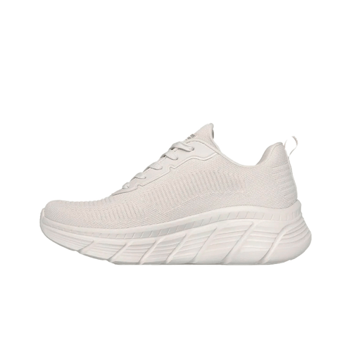 Zapatilla Skechers Casual Dama Bobs Flex Beige