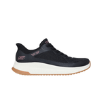 Zapatilla-Skechers-Casual-Dama-Bobs-Squad-4-Negro
