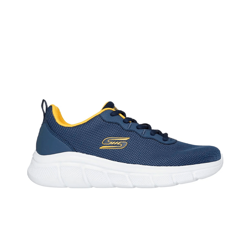 Zapatilla-Skechers-Casual-Hombre-Bobs-Flex-Ice-Azul