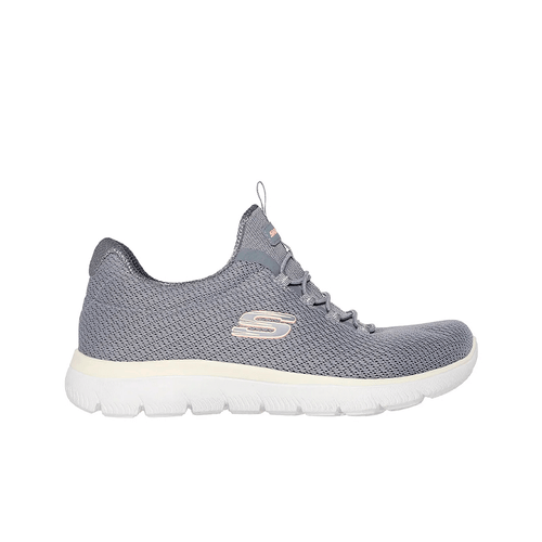 Zapatilla Skechers Casual Dama Summits Blush Gris