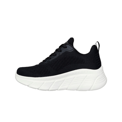 Zapatilla Skechers Casual Dama Bobs Flex Negro