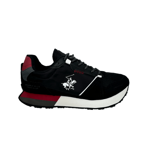 Zapatilla Beverly Hills Casual Hombre Rubico Negro