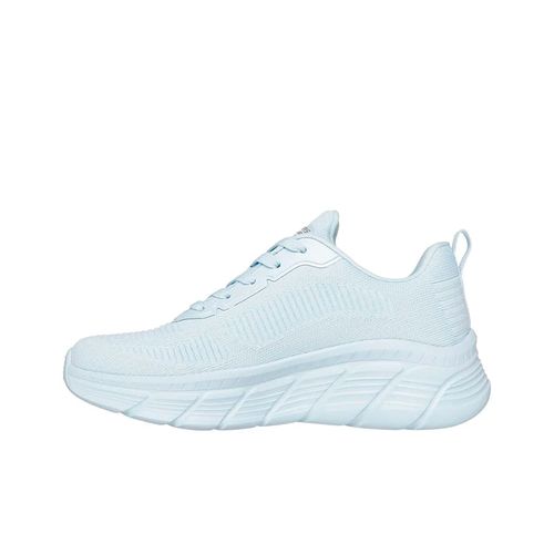 Zapatilla Skechers Casual Dama Bobs Flex Azul