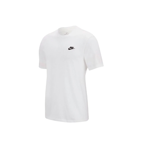 Camiseta Nike Casual Hombre Sportwear Club Tee Blanco