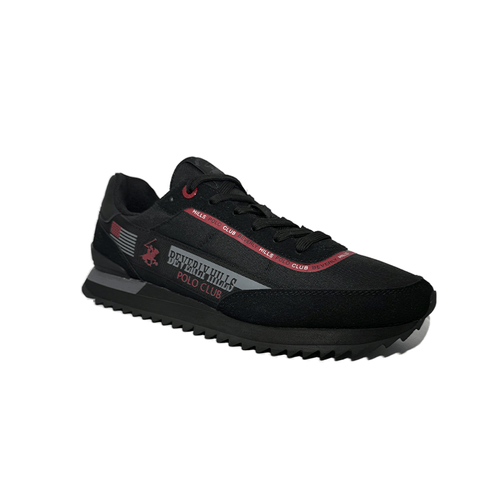 Zapatilla Beverly Hills Casual Hombre Belt Negro