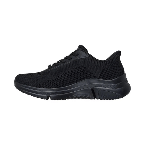Zapatilla Skechers Casual Dama Bobs Sparrow Flex Negro