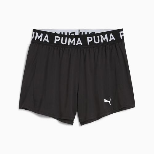 Short Puma Running Dama Strong 3 Knit Negro