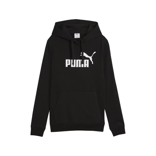 Buzo Puma Casual Dama Essentials Logo Negro
