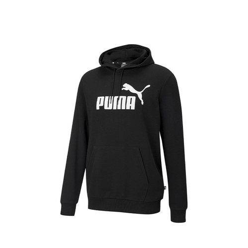 Buzo Puma Casual Hombre Essentials 1 Logo Negro