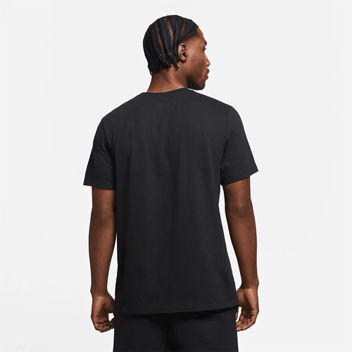 Camiseta Nike Casual Hombre Crew Archive Negro