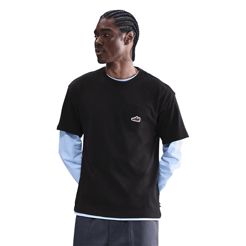 Camiseta Nike Casual Hombre Accs Patch Negro