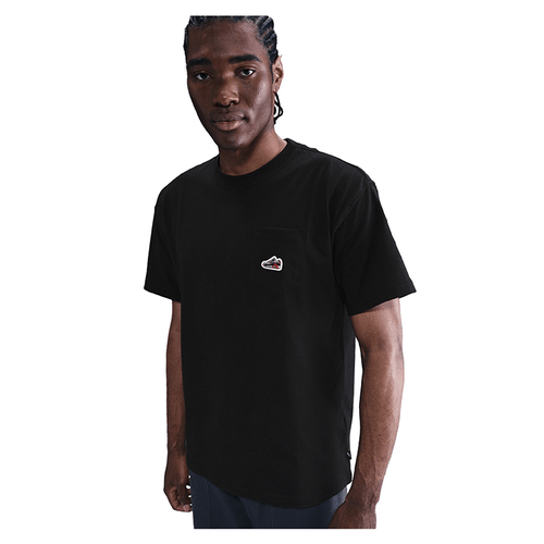 Camiseta Nike Casual Hombre Accs Patch Negro