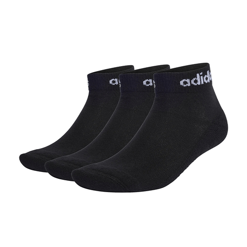 Medias Adidas Thin Ankle 3P Negro