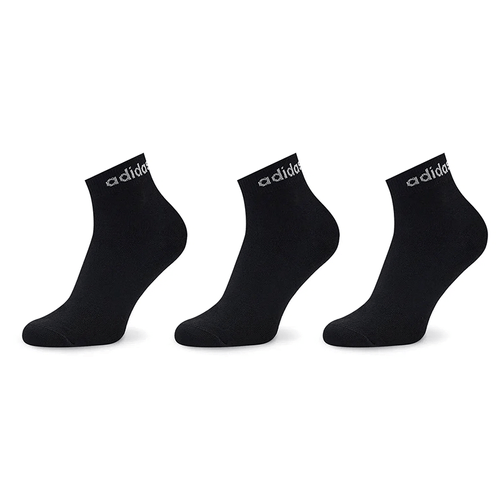 Medias Adidas Thin Ankle 3P Negro