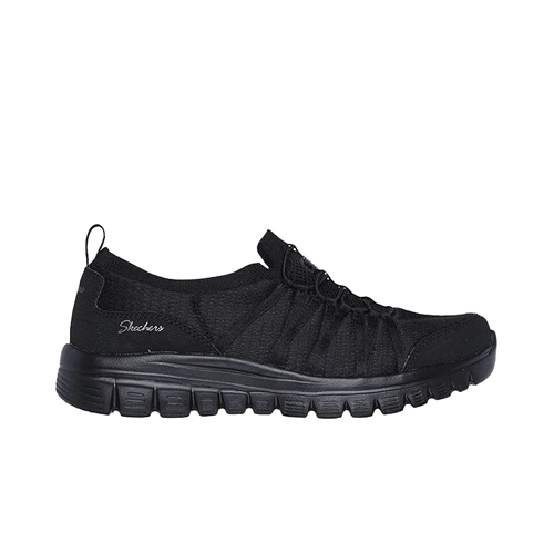 Zapatilla Skechers Casual Dama Graceful Soft Negro