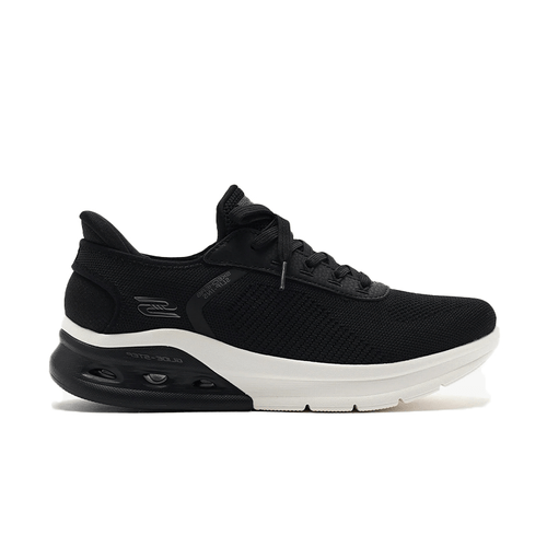 Zapatilla Skechers Casual Dama Bobs Arc Waves Negro