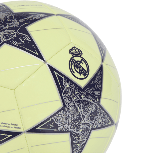 Balon Adidas Fútbol Real Madrid Club Verde Neon