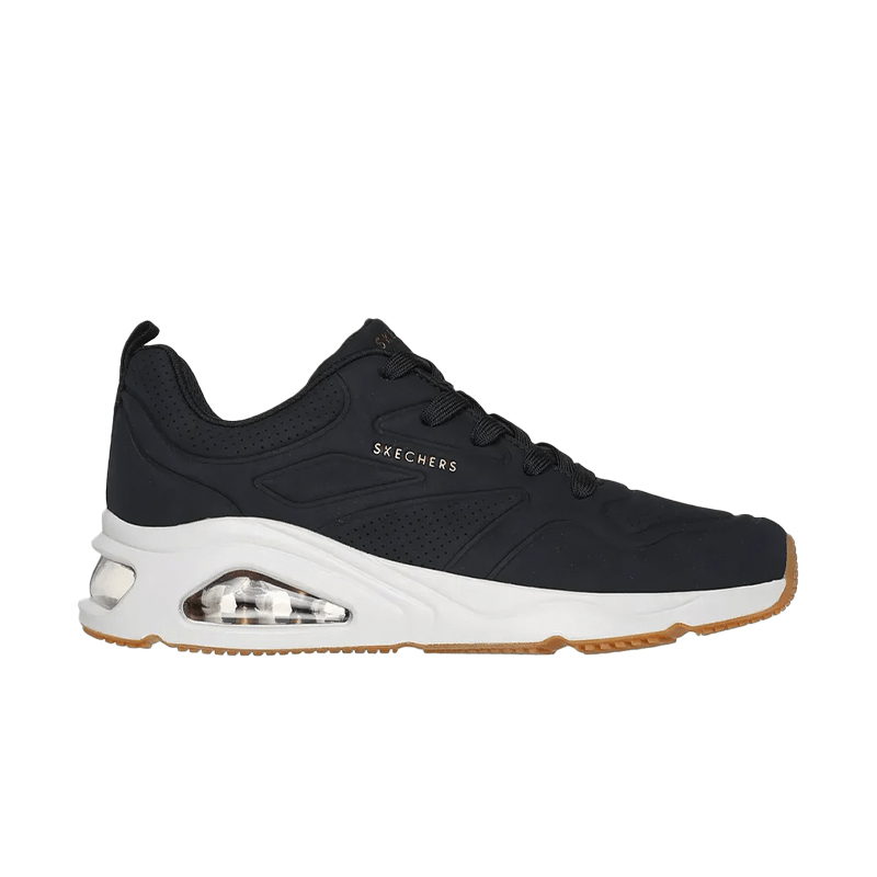 Zapatilla Skechers Casual Dama Uno Pop Back Negro