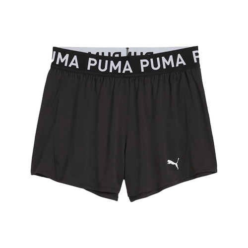 Short Puma Running Dama Strong 3 Knit Negro