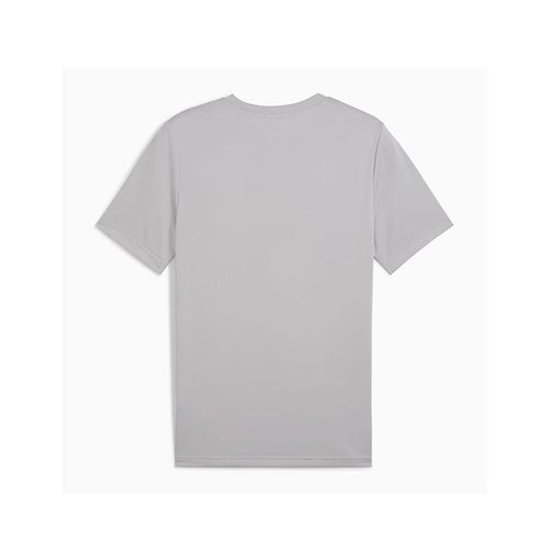 Camiseta Puma Casual Hombre Essentials Small Logo Gris