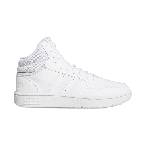Zapatilla Adidas Casual Dama Hoops 3.0 Mid Blanco