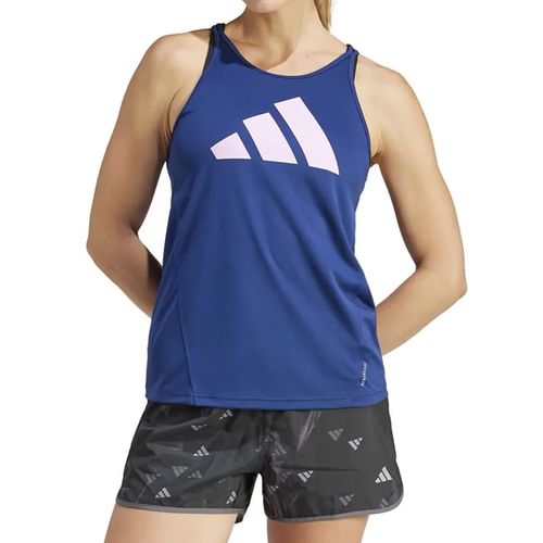Blusa Adidas Running Dama Run It Azul