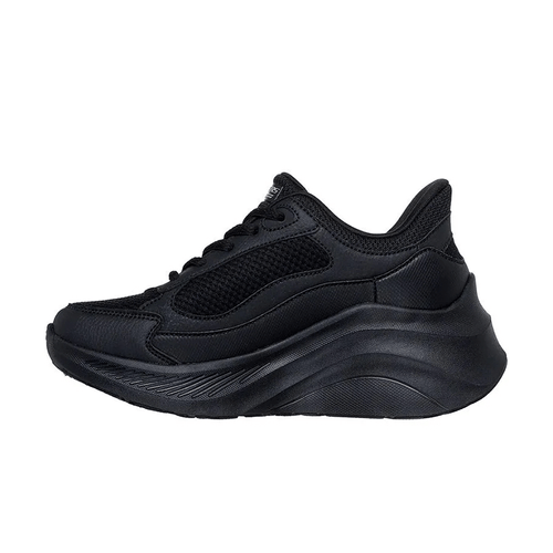 Zapatilla Skechers Casual Dama Bobs Chaos HI Negro