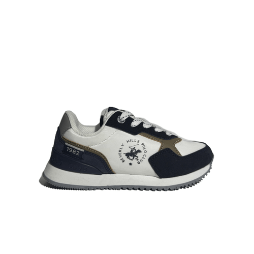 Zapatilla Beverly Hills Casual Niño Badboy Blanco