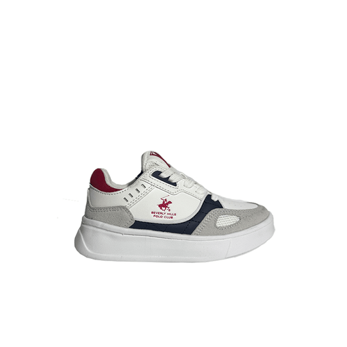 Zapatilla Beverly Hills Casual Niño Flyer Blanco