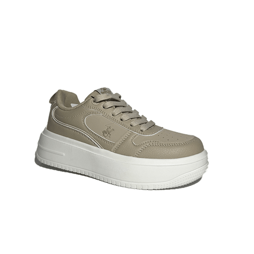 Zapatilla Beverly Hills Casual Dama Nuria Beige