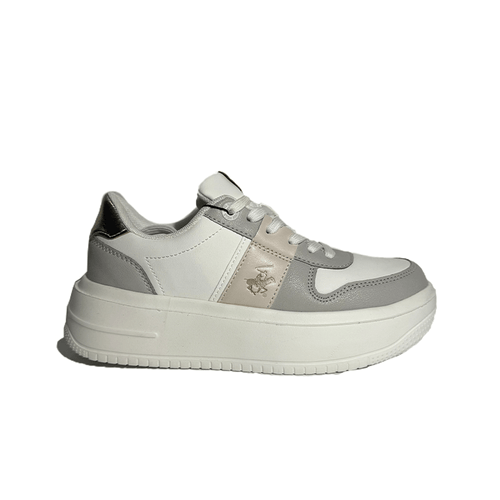 Zapatilla Beverly Hills Casual Dama Riley Blanco