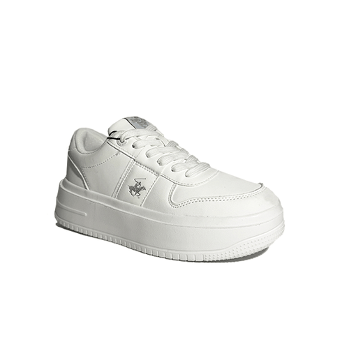 Zapatilla Beverly Hills Casual Dama Riley Blanco