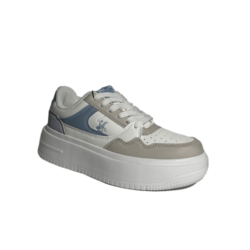 Zapatilla Beverly Hills Casual Dama Loraine Blanco