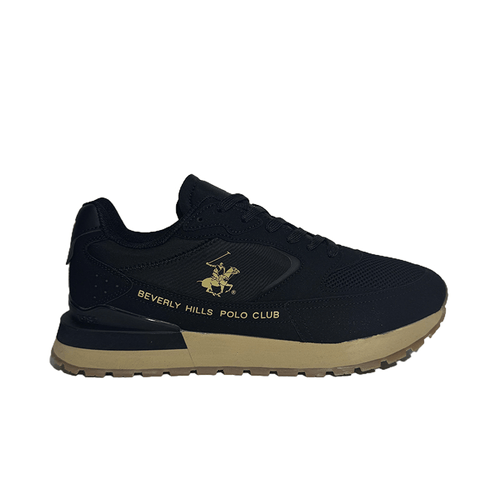 Zapatilla Beverly Hills Casual Hombre Vector Negro