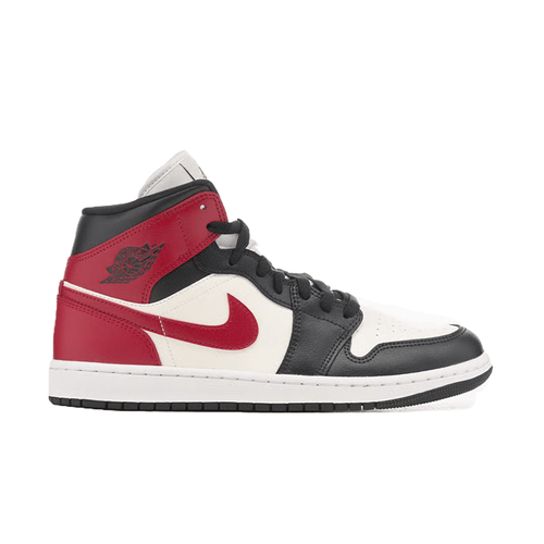 Bota Nike Casual Dama Air Jordan 1 Mid Rojo