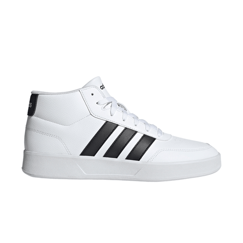 Bota Adidas Casual Hombre Breaknet Mid Blanco