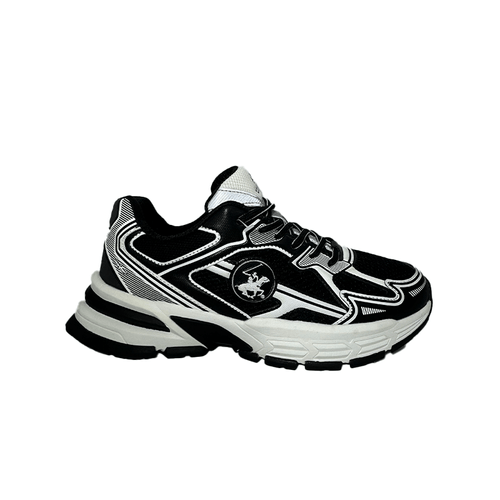 Zapatilla Beverly Hills Casual Hombre Gravel Negro