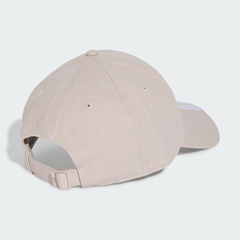 Gorra Adidas Baseball 3S Beige-1773438932277