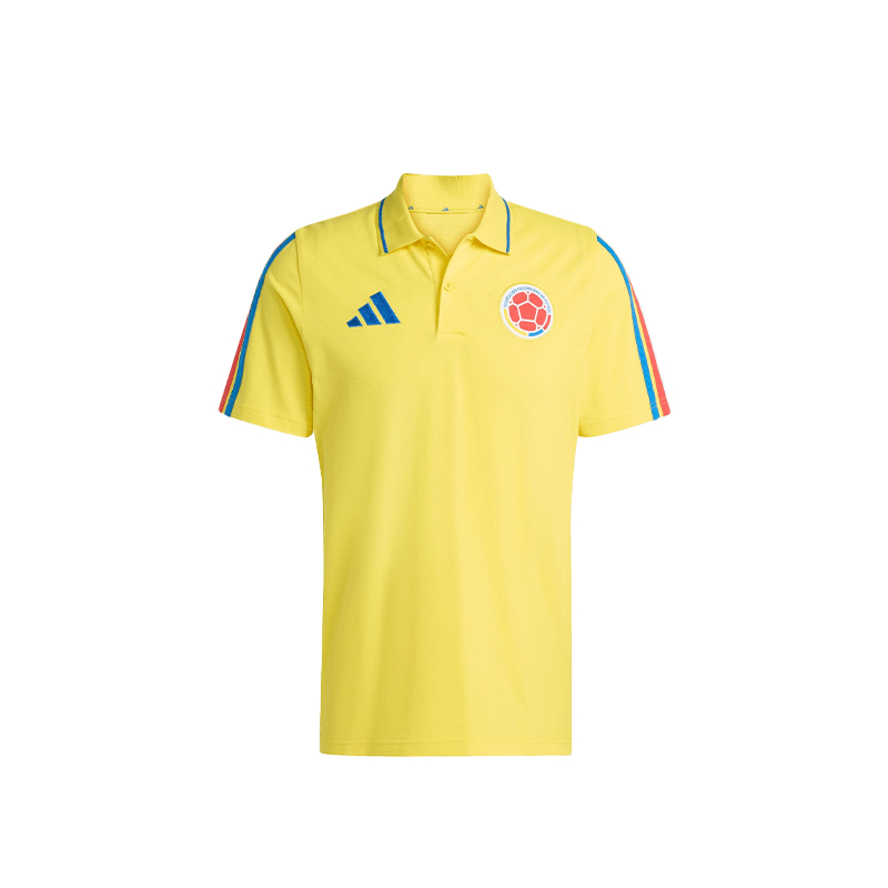 Camiseta Adidas Fútbol Hombre Fcf 26 Polo Amarillo-1773439742159