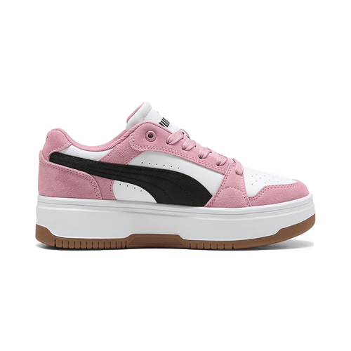 Zapatilla Puma Casual Dama Rebound Low Suede Rosado