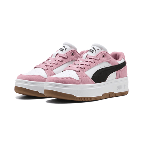 Zapatilla Puma Casual Dama Rebound Low Suede Rosado
