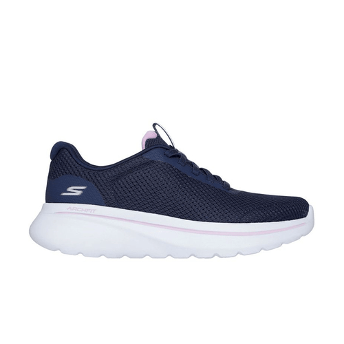 Zapatilla Skechers Casual Dama Go Walk Arch Fit Azul