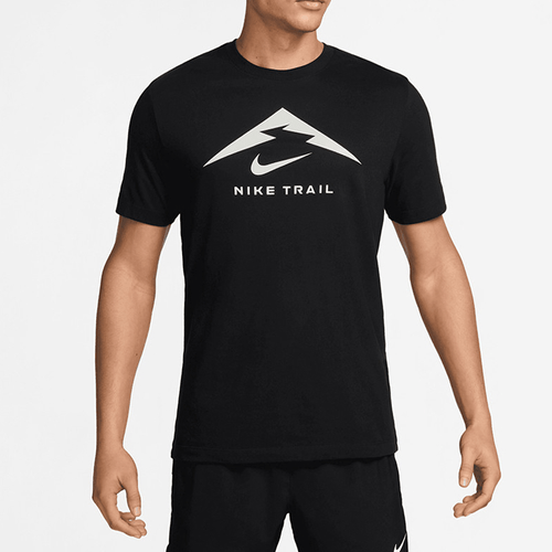 Camiseta-Nike-Running-Hombre-Dri-Fit-Trail-Logo-Negro
