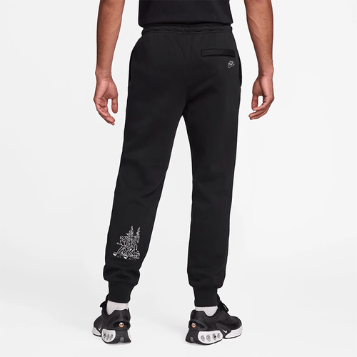 Sudadera-Nike-Casual-Hombre-Club-Fleece-Negro