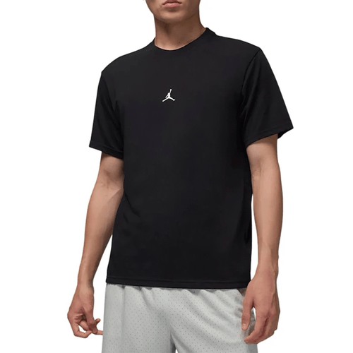 Camiseta Nike Baloncesto Hombre Dri Fit Jumpman Crew Negro