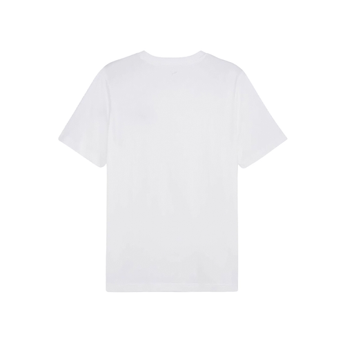 Camiseta Puma Casual Hombre Ess Small No 1 Logo Blanco