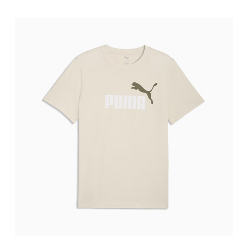 Camiseta Puma Casual Hombre Ess 2 Color Logo Beige
